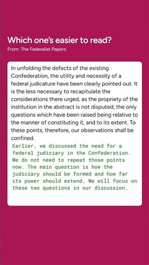 Easier is better:See the difference – complex text vs. clear English