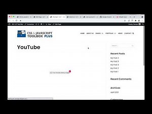 CSS & JavaScript Toolbox PLUS WordPress plugin demo