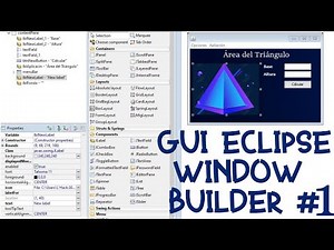 Configurar WindowBuilder IDE Eclipse + Construir Interfaz Gráfica desde cero en JAVA #1