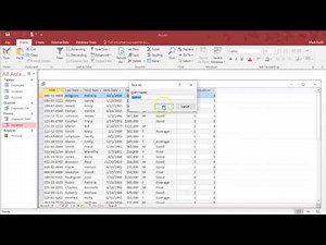 DB4: Queries practice in MS Access