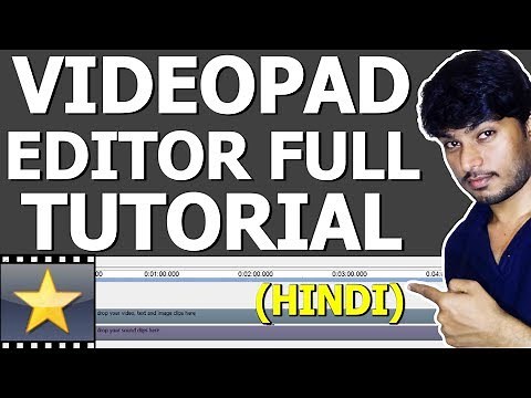 VideoPad Video Editing Software | Full Tutorial