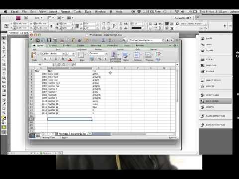 Indesign Data Merge