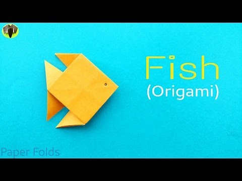 Fish 🐡 - DIY Origami Tutorial by Paper Folds ❤️ 🙏