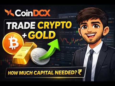 How to use coindcx to trade Crypto's & Gold/ Silver in Futures? How much capital is required