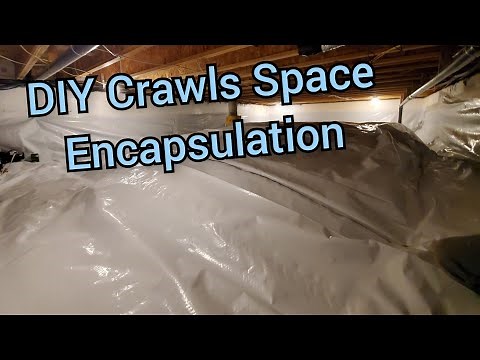 DIY Crawl Space Encapsulation