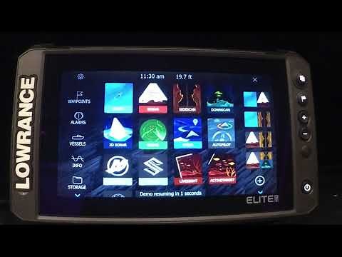 LOWRANCE ELITE FS 9 First Look!