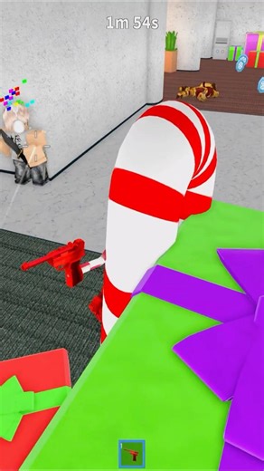 Trolling the server as a candy cane 😈 PT.5 #mm2