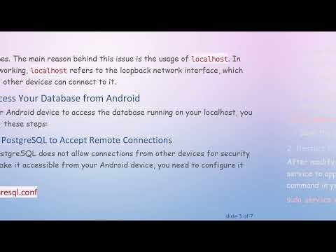 Accessing Your PostgreSQL Database on Android Using Kivy/Python