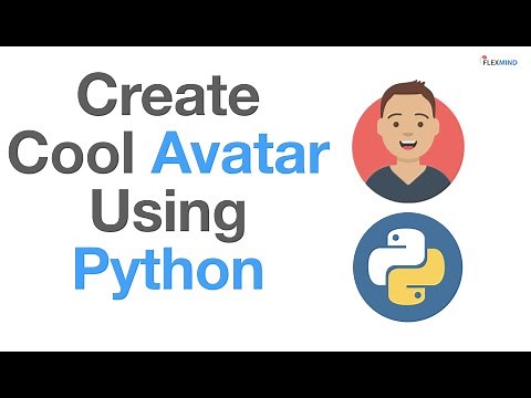 Create custom avatar using Python | Python for beginners | Python project for beginners with Demo