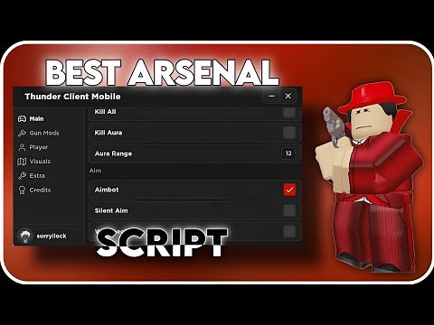 ARSENAL BEST AIMBOT HACK EVER! Roblox Arsenal Script/Hack Working For Mobile/Pc | Delta, Fluxus