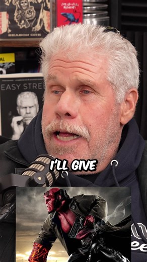 Legendary Actor Ron Pearlman!! Nobody Wanted Ron To Play Hellboy.. #hellboy #comicbook #actor #acting