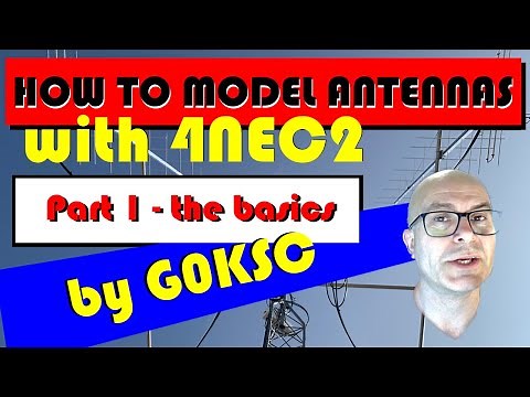 How to Model Antennas with 4NEC2 Antenna Modelling software - Part 1, the basics