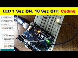 {717} LED Strobe Light Using Arduino, Writing Arduino Code