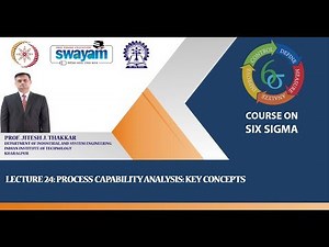 Lecture 24: Process capability analysis: Key Concepts