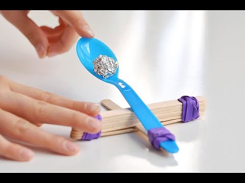 Popsicle Stick Catapults | How to Make a Catapult
