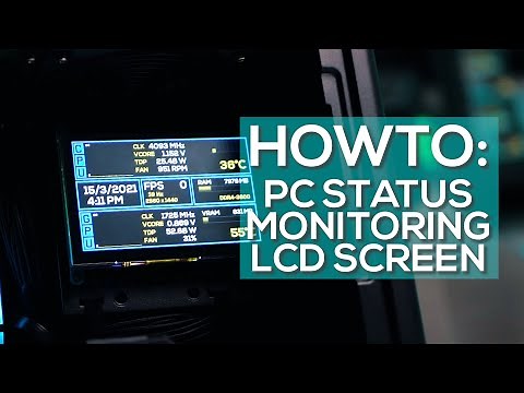 Hardware Monitoring LCD Screen For Your PC!