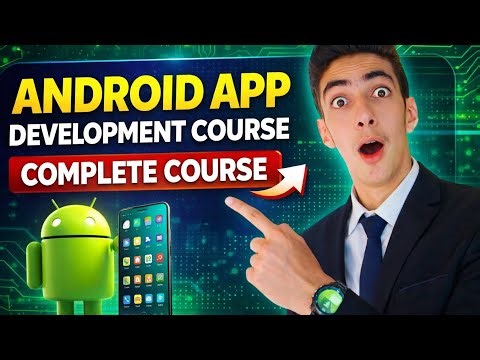 Android App Development Course Using Kotlin & XML | Android Studio & IntelliJ IDEA (Beginner to Pro)