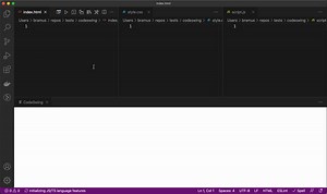 CodeSwing — Interactive Coding Playground (like CodePen, JSFiddle, etc.) Extension for Visual Studio Code