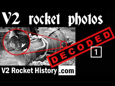 V2 Rocket - Photo Analysis