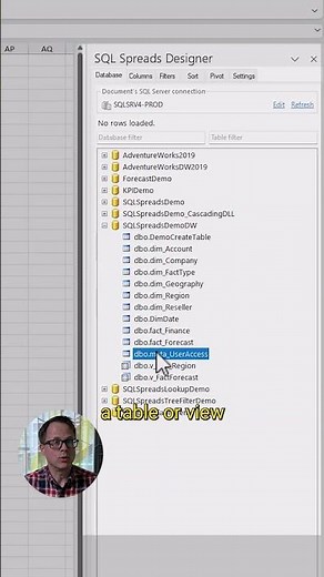 Update SQL Server Data Directly in Excel #excel #sqlupdate #database