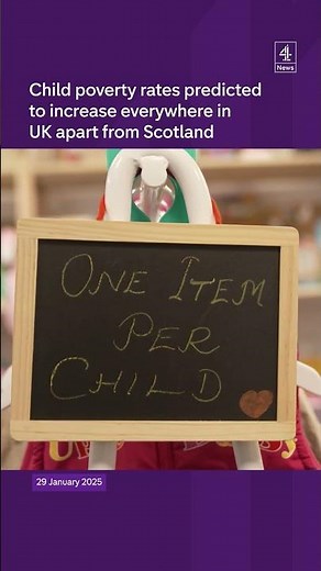 Child poverty to rise in parts of UK