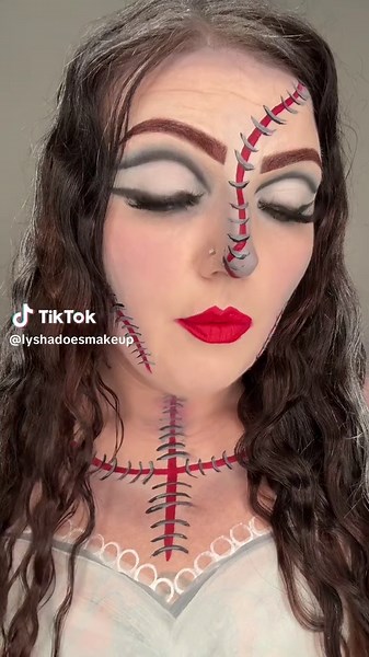 Halloween Makeup Tutorial: Bride of Frankenstein