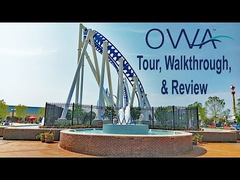 The Park At OWA Quick Tour, Walkthrough, & Review. Brand New Theme Park In Foley, Alabama