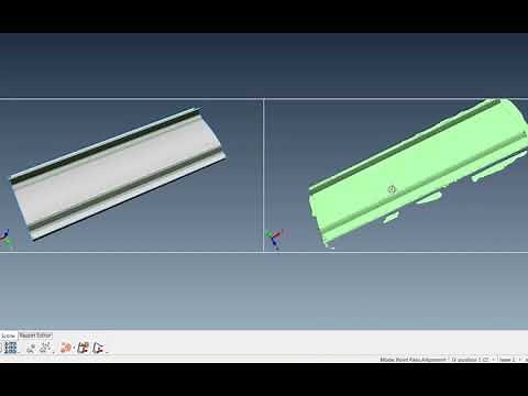 PolyWorks: Best Fit Alignment - Point Pairs - Example 2
