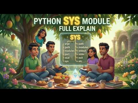sys Module in Python: The Complete Guide (One Video) || Python sys Module Explained: All Functions