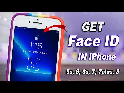 Get Face Id Feature in iPhone 5, 5s, 6, 6s, 7, 7Plus, 8, 8 Plus 🔥🔥 - Enable Face ID in any iPhone.
