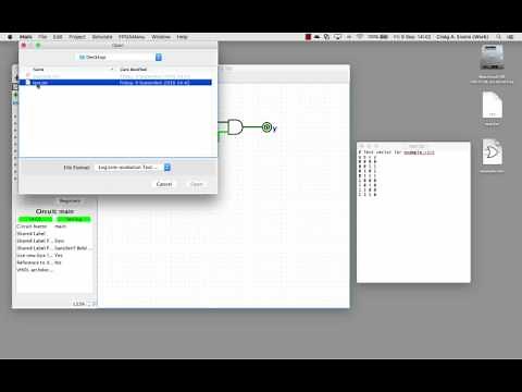 Logisim Test Vectors