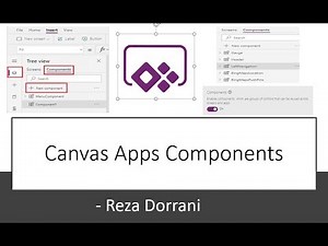 Canvas Components Overview - Power Apps