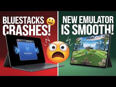 I tried NEW Android Emulator and it better than BlueStacks