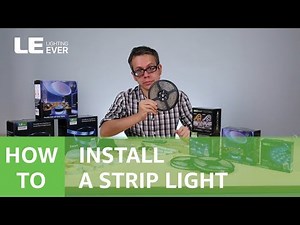 How to Install LED Strip Lights - The Easiest Video Guide Everyone Can DIY