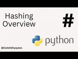 Hashing Overview | Python