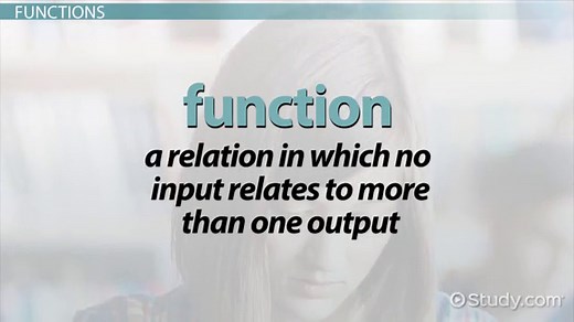 Function vs. Relation | Definition, Differences & Examples