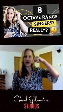 8 Octave Range? - What is an Octave? How Many Singers Have Extended Ranges #shorts