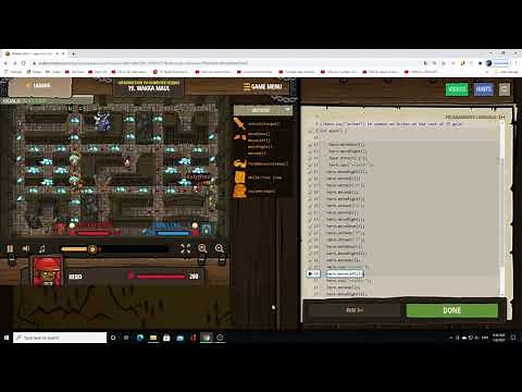 CodeCOMBAT - WAKKA MAUL Completed Level