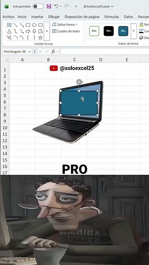 Cómo insertar una imagen dentro de una forma en Excel 🔥📊