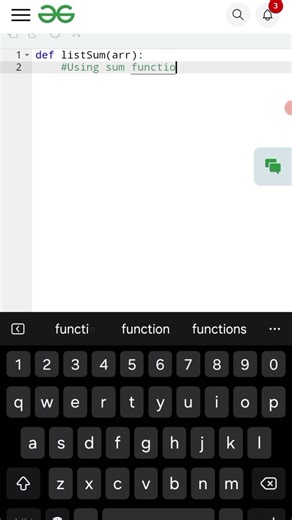 Python sum() function mastery!#coding#programming#python #foryou#trending#foryoupage#viral#tiktok