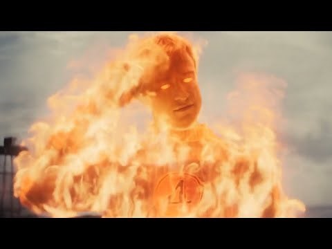 ALL Human Torch Powers Scenes | The Fantastic Four: First Steps (4K Ultra HD)