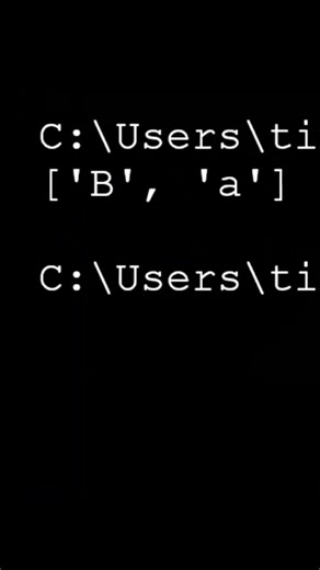 Why Does Python Sort Strings Differently