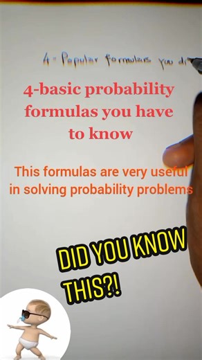 Simple Formulas for Solving Probability Problems