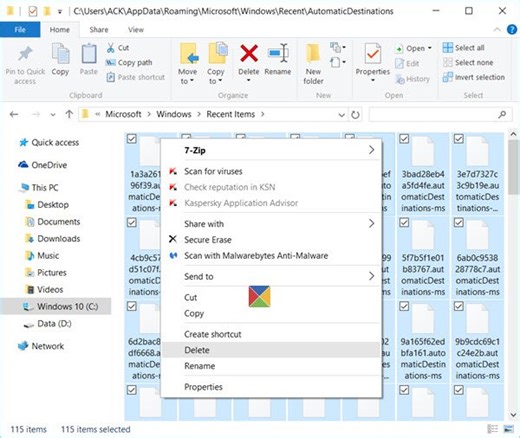 Quick Access Not working, Slow to open, Not showing Recent files in Windows 11