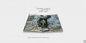 Pure CSS Page Turning Animation for Images