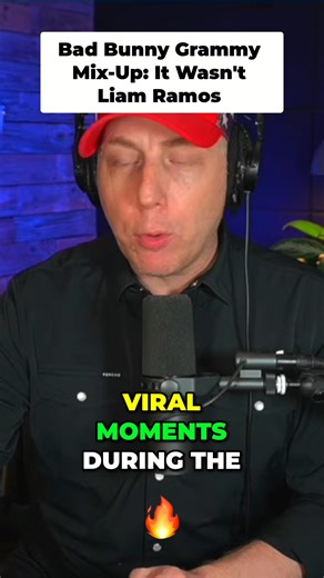 Mark Kaye Saves the Republic on Instagram: "🤯 BAD BUNNY VIRAL MOMENT WAS FAKE Let’s cut through the BS. Everyone lost their minds Sunday thinking Bad Bunny magically handed his Grammy to that kid from the viral ICE photo — Liam Ramos. Here’s the actual truth: That kid wasn’t Liam Ramos. It was Lincoln Fox, a five-year-old professional actor/model brought in as part of the staged halftime show narrative. This wasn’t a spontaneous act of kindness. This was a scripted set-piece moment — literal pe