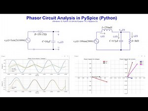 Introduction to Phasor Circuit Analysis Using PYSPICE (Python)