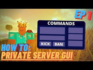 Roblox Studio: How To Make VIP Server GUI | 2022