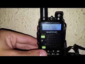 Baofeng uv5r5 ctcss scanning method