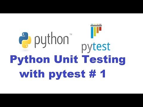 Python Unit Testing With PyTest 1 - Getting started with pytest